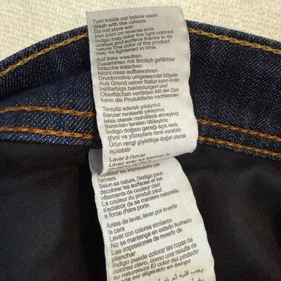 NWT Mavi Jeans Dark Maui Color 5 Pockets Zach Straight Leg Men's 40x30 - Picture 8 of 8